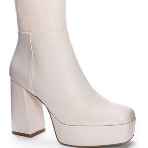 Platform "Nora" Bootie